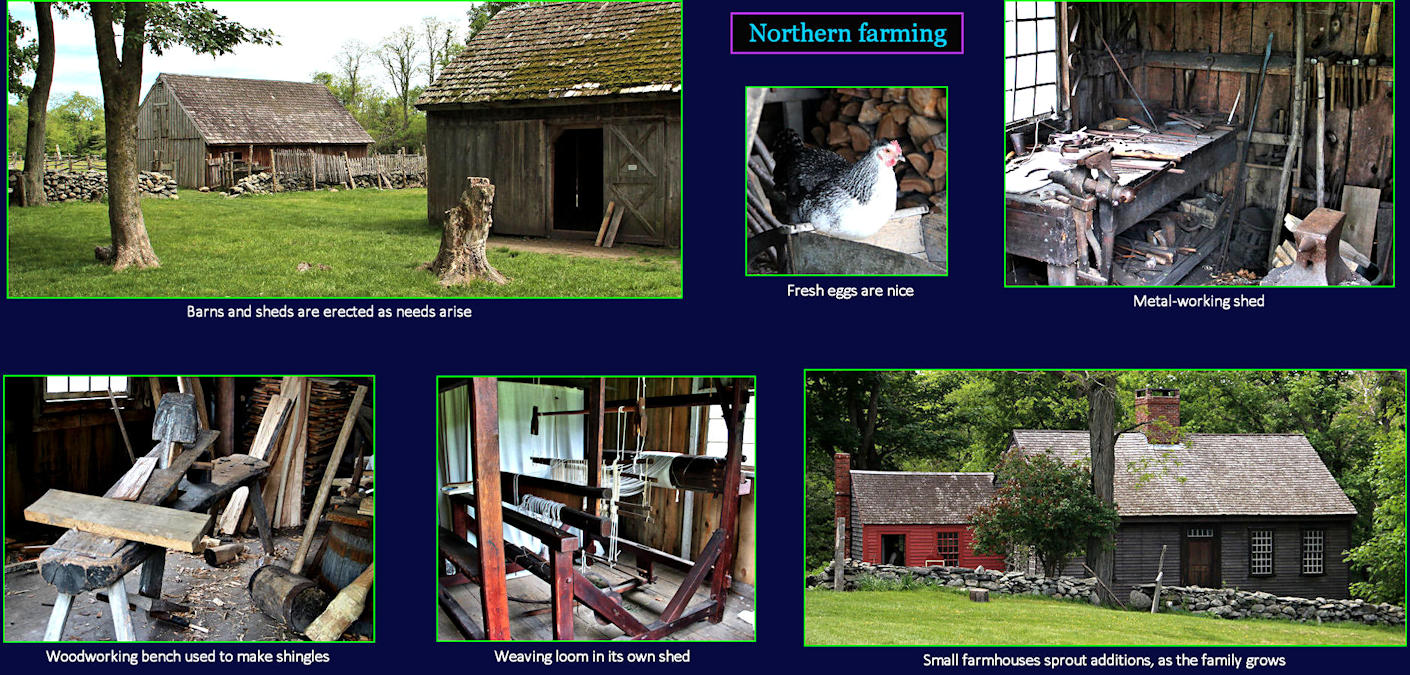 Northern farming, 1700